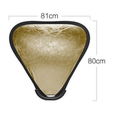Handheld Silver/Gold  Diffuser Reflector 32 inch