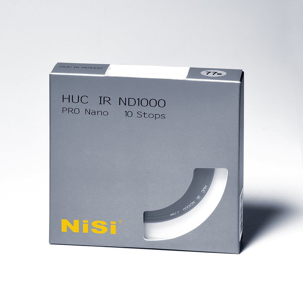 NiSi HUC IR Nano ND1000 3.0 (10 Stop) 77mm Neutral Density Filter
