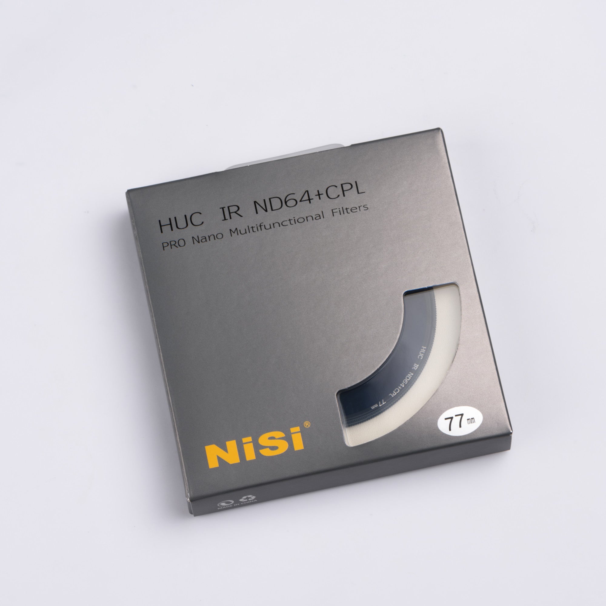 NiSi HUC PRO Nano IR ND64 + CPL 77mm Multifunctional Filter