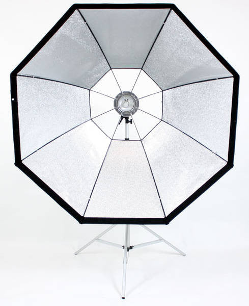 60" Octagon Softbox With Grid and Lightrein Speed Ring