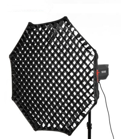 60" Octagon Softbox With Grid and Alienbees Speed Ring