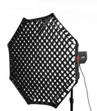 24" Octagon Softbox With Grid and Alienbees Speed Ring