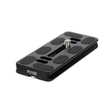 Quick Release Plate PU-100 100mm Length For Camera Tripod Head Compatible with Arca-Swiss