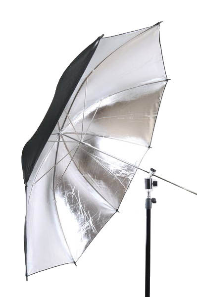 33" Inch Silver Interior Studio Reflective Umbrella