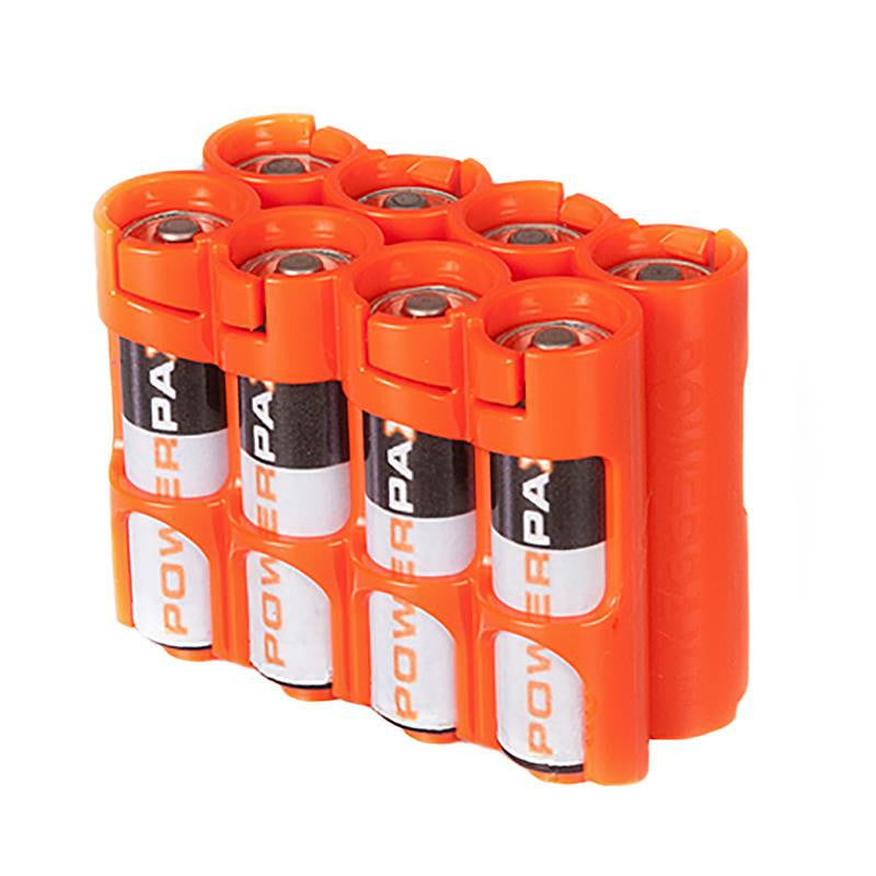 Storacell 8 AA Pack Battery Caddy （Orange）