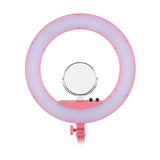 Godox LR160 LED Bi-Color Ring Ligh Dimmable 3300-8000K (Pink)