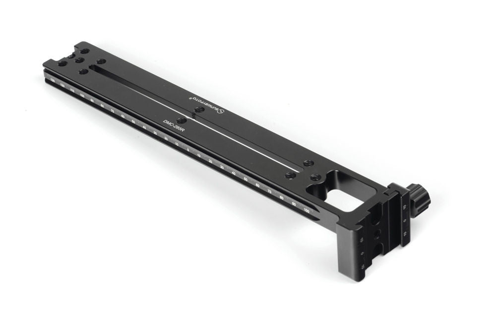 Sunwayfoto DMC-285R 285mm Vertical Rail  w 90° on-end Screw-Knob Clamp Arca /RRS Compatible